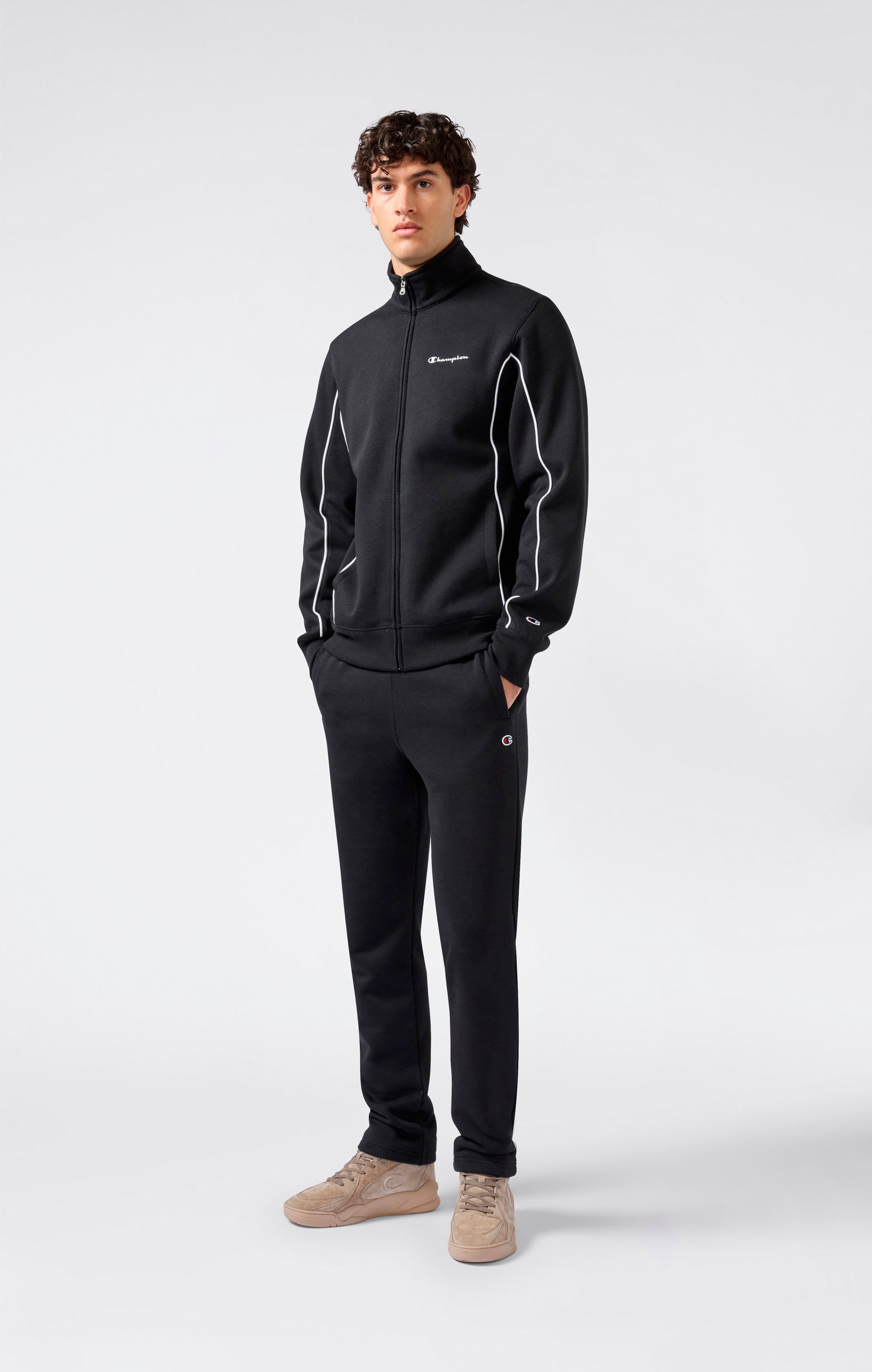 Tuta Full Zip da Uomo con interno felpato Small Script