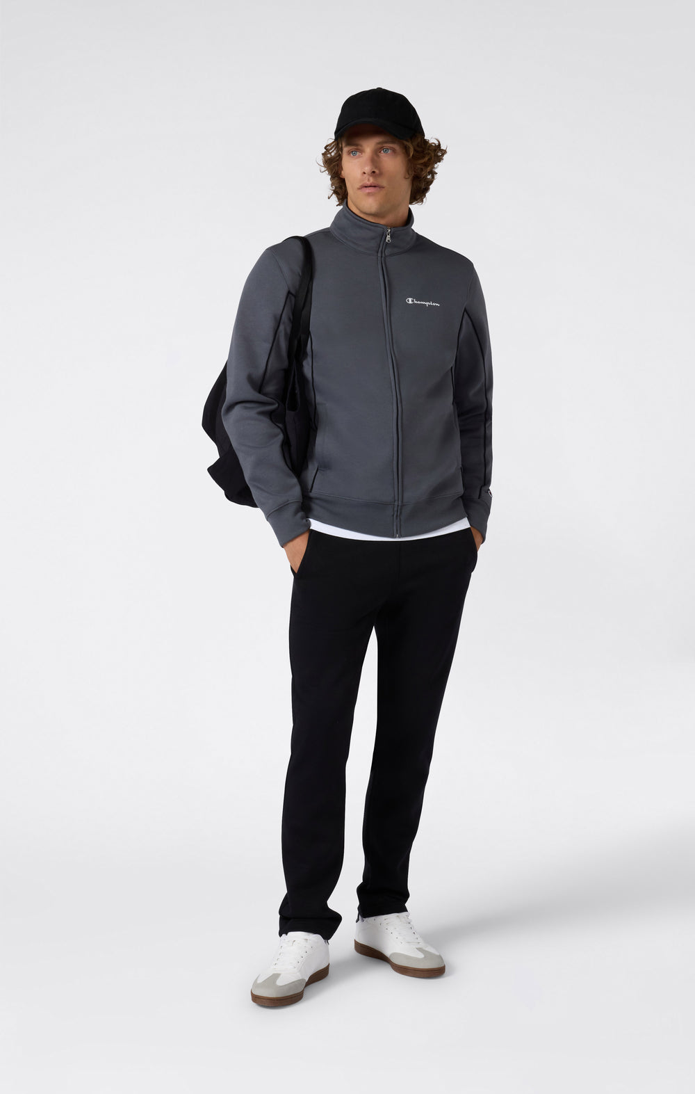 Tuta Full Zip da Uomo con interno felpato Small Script