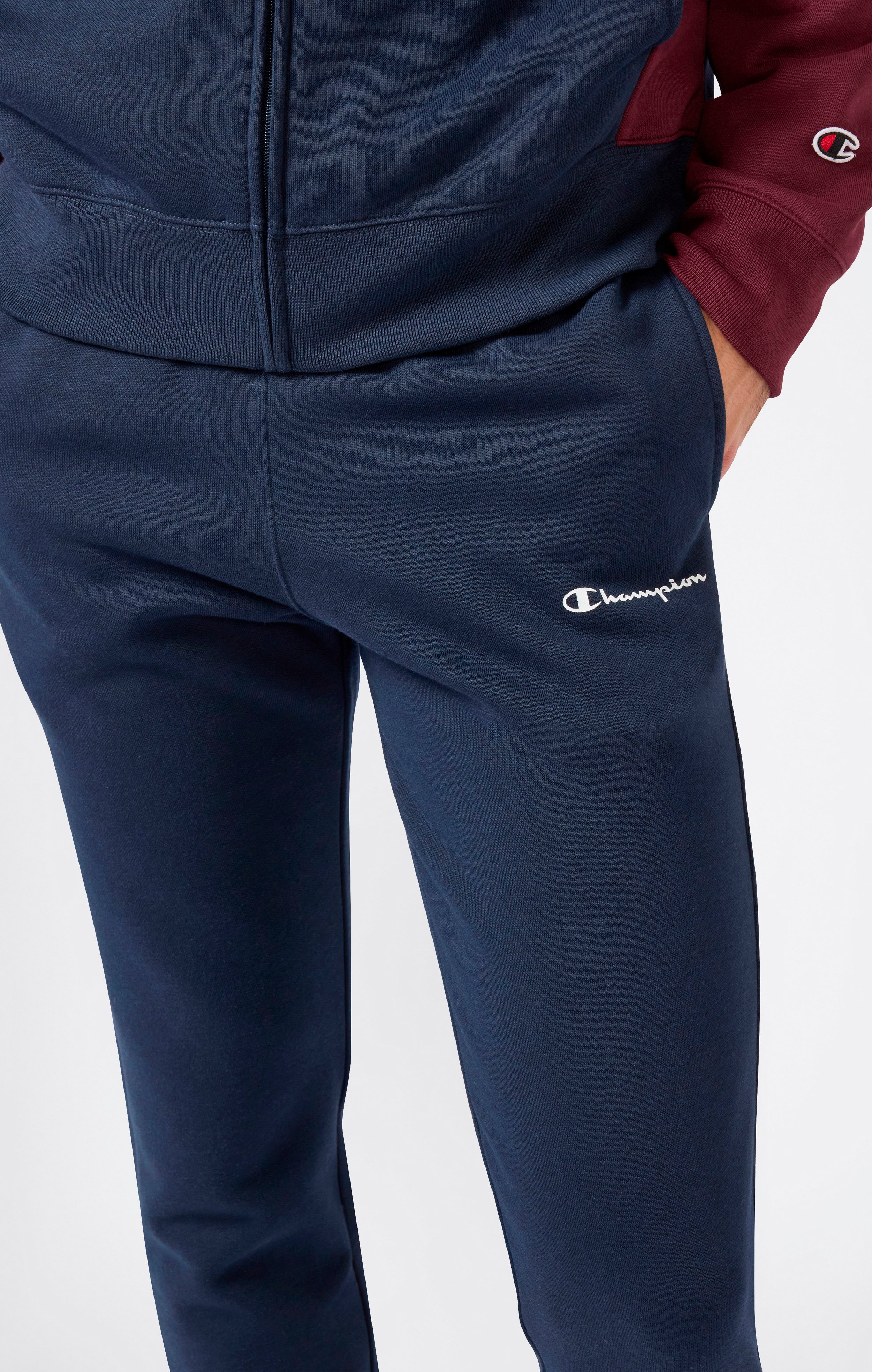 Trainingsanzug mit Reißverschluss für Herren mit angerautem Innenmaterial