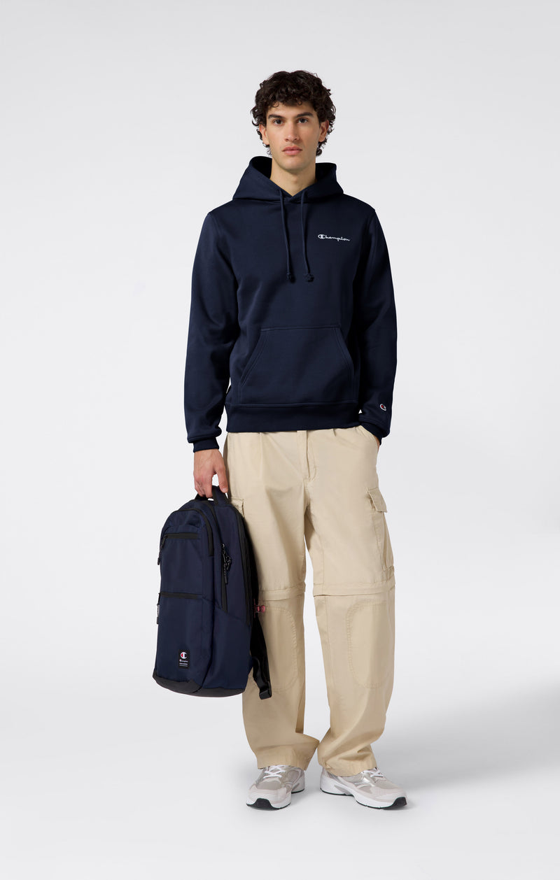 Herren Fleece-Sweatshirt mit Kleinem Gesticktem Logo Icons