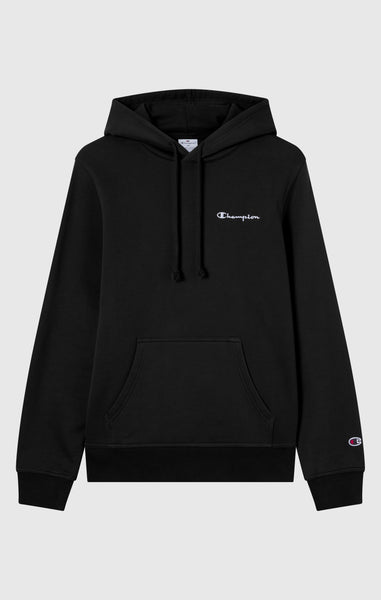 Men’s Fleece Hoodie with Small Embroidered Logo Icons