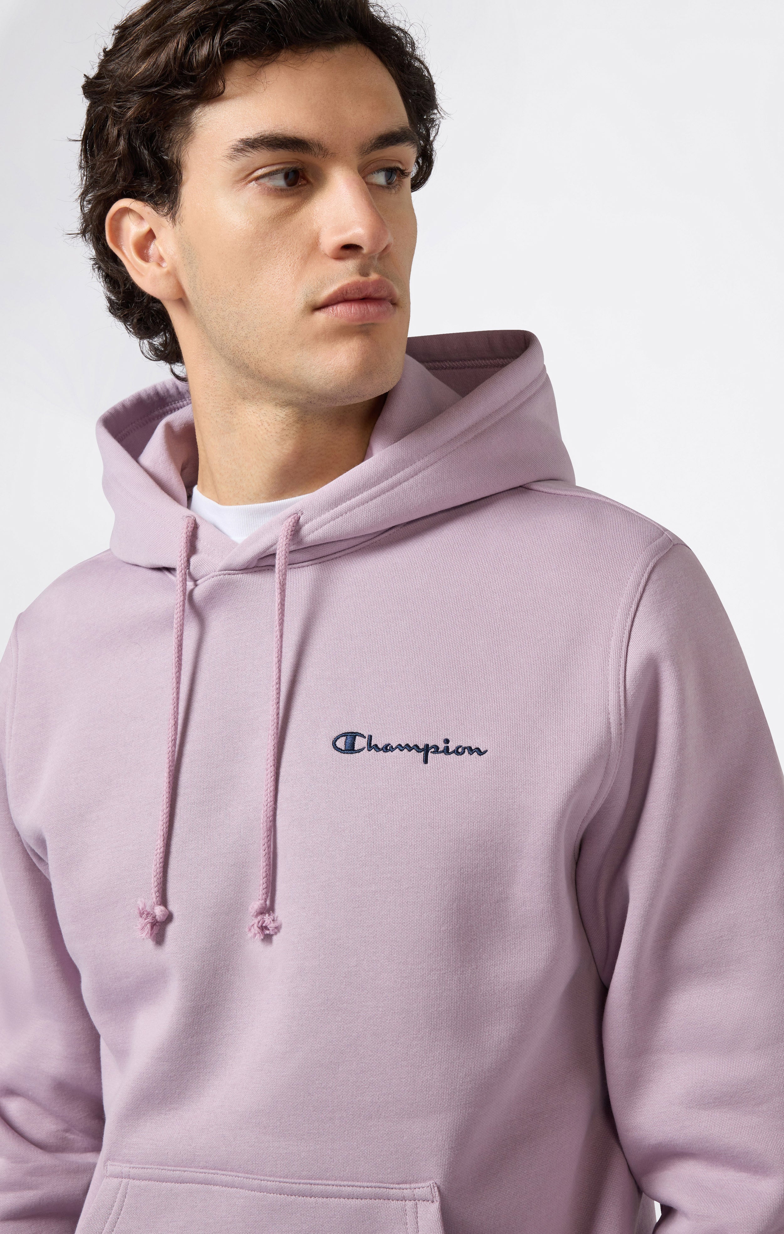 Sweat Homme Doublé Polaire avec Petit Logo Brodé Icons
