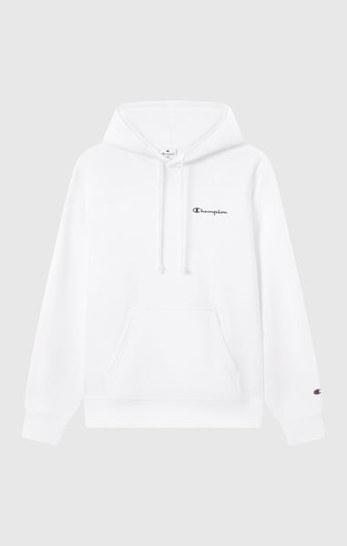 Men’s Fleece Hoodie with Small Embroidered Logo Icons