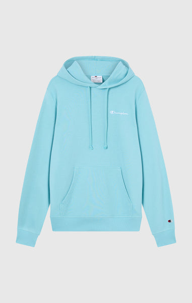 Men’s Lightweight Hoodie with Small Embroidered Logo Icons