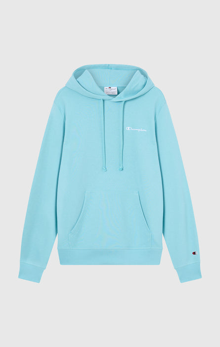 Men’s Lightweight Hoodie with Small Embroidered Logo Icons