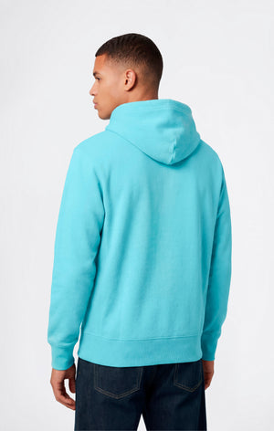 Sudadera Ligera con Capucha y Pequeño Logo Bordado para Hombre Icons