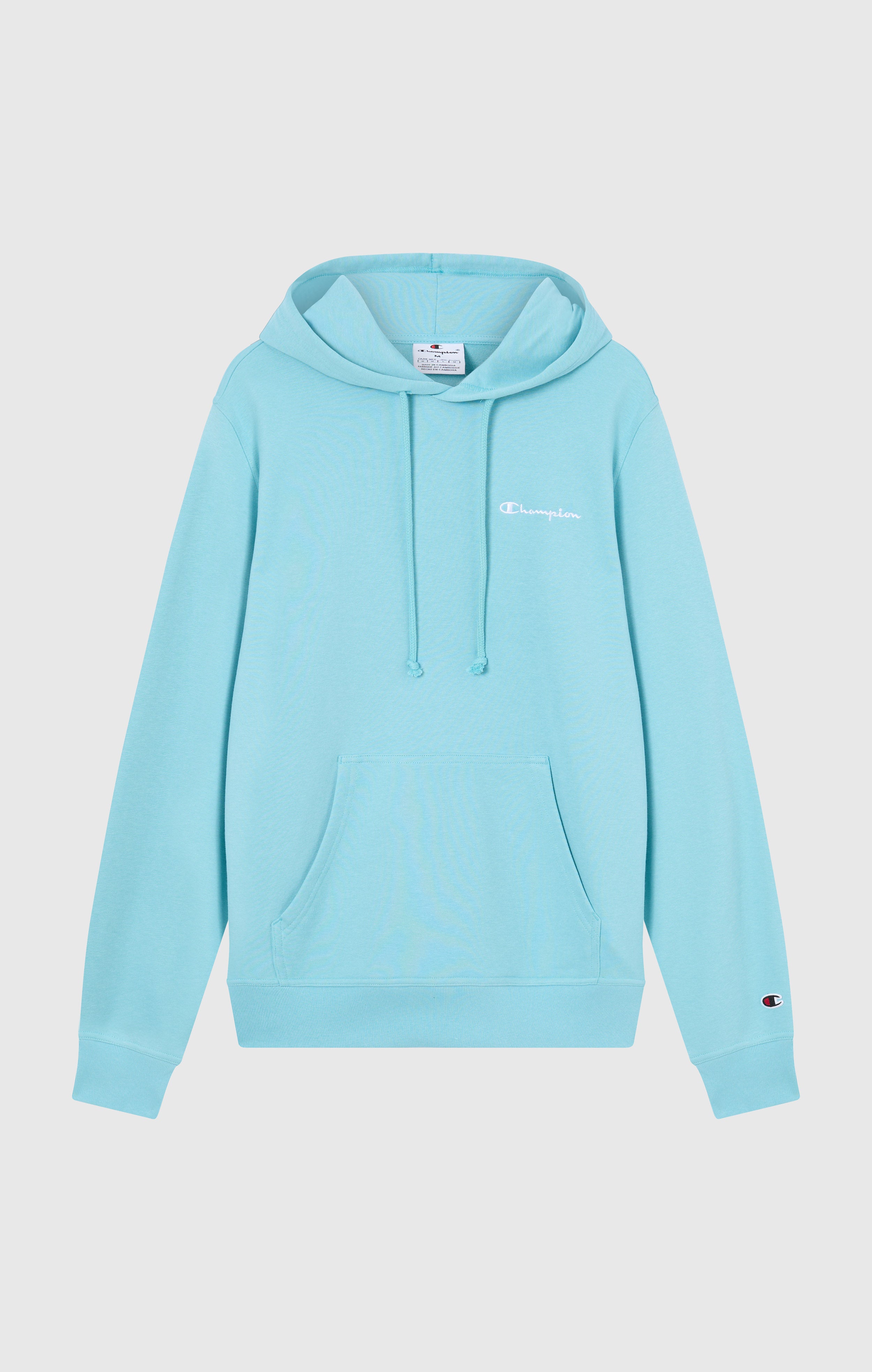 Sudadera Ligera con Capucha y Pequeño Logo Bordado para Hombre Icons