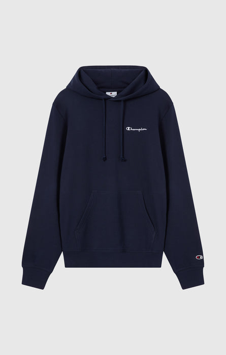 Men’s Lightweight Hoodie with Small Embroidered Logo Icons
