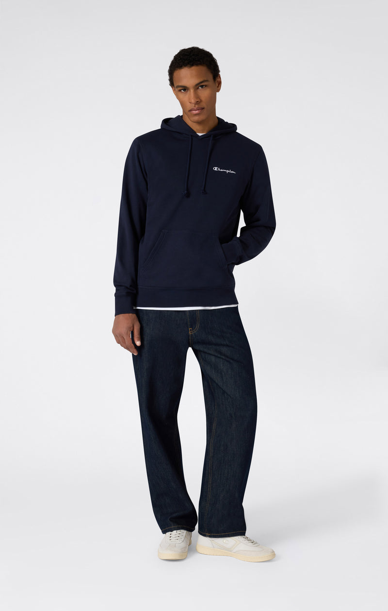 Sweat Léger à Capuche avec Petit Logo Brodé pour Homme Icons