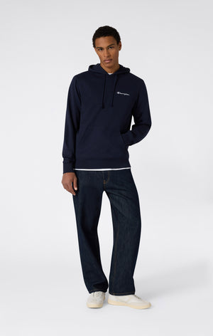 Sweat Léger à Capuche avec Petit Logo Brodé pour Homme Icons