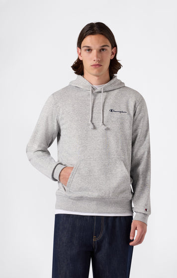 Sudadera Ligera con Capucha y Pequeño Logo Bordado para Hombre Icons