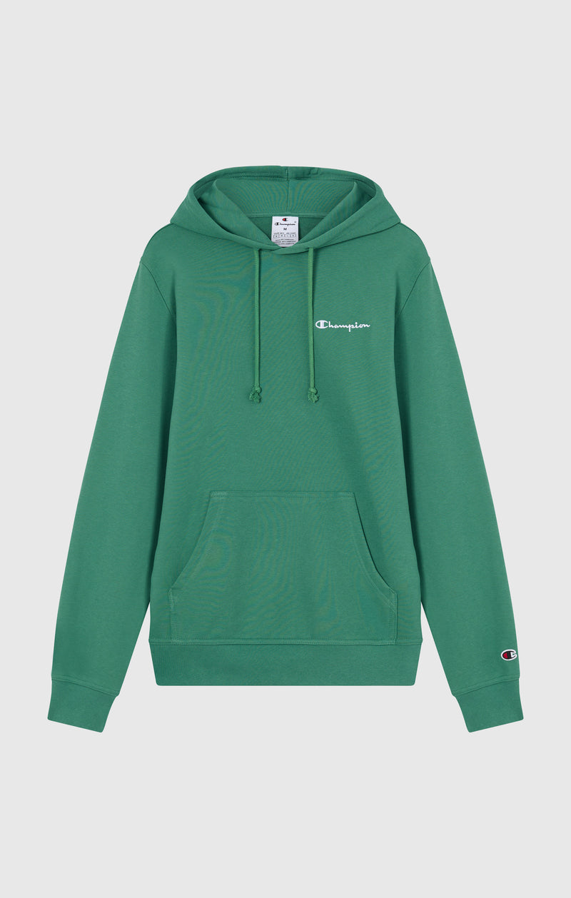 Men’s Lightweight Hoodie with Small Embroidered Logo Icons