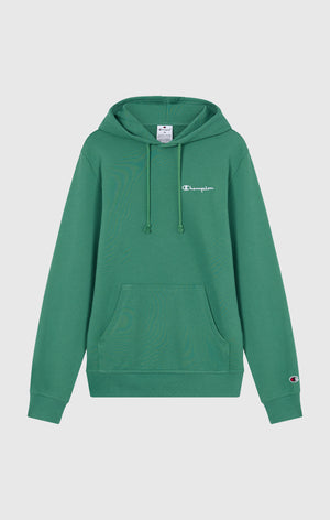 Men’s Lightweight Hoodie with Small Embroidered Logo Icons