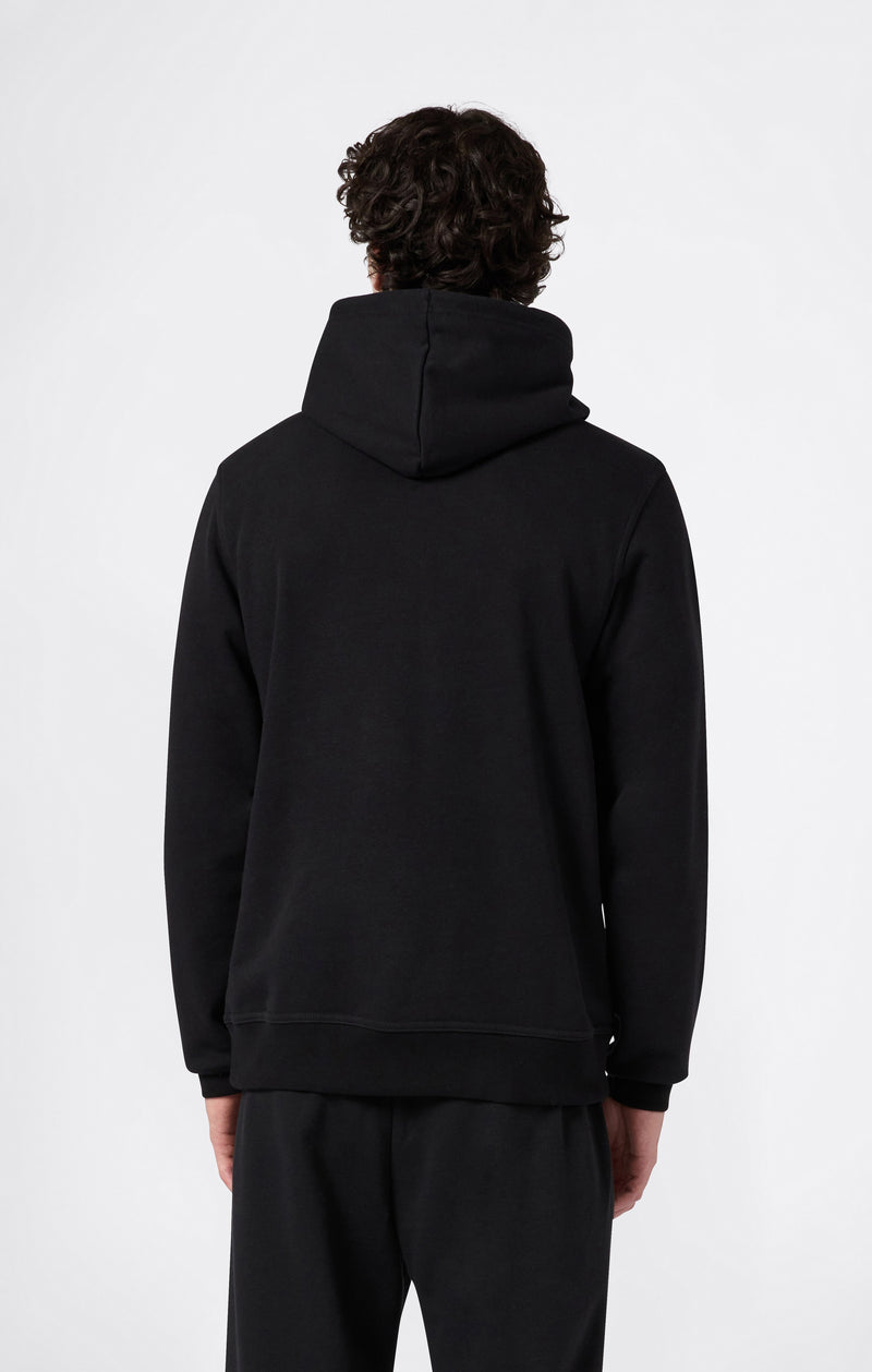 Sweat Léger à Capuche avec Petit Logo Brodé pour Homme Icons