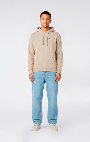 Sweat Léger à Capuche avec Petit Logo Brodé pour Homme Icons