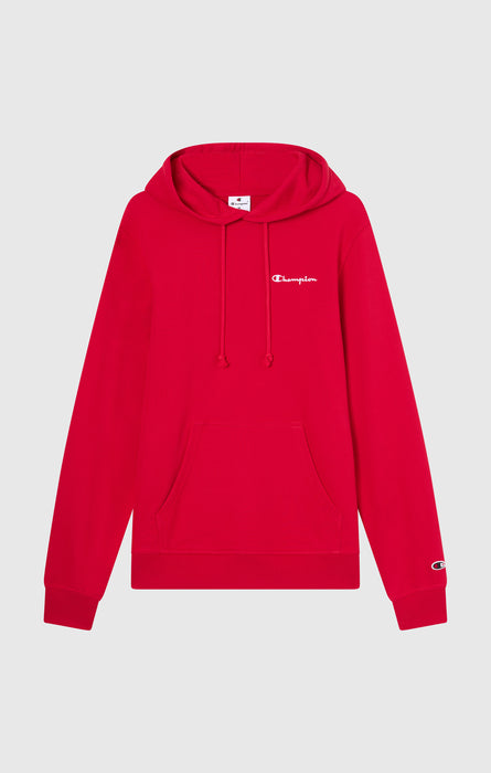 Men’s Lightweight Hoodie with Small Embroidered Logo Icons