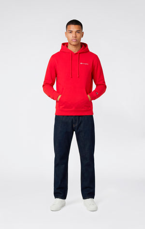 Sudadera Ligera con Capucha y Pequeño Logo Bordado para Hombre Icons