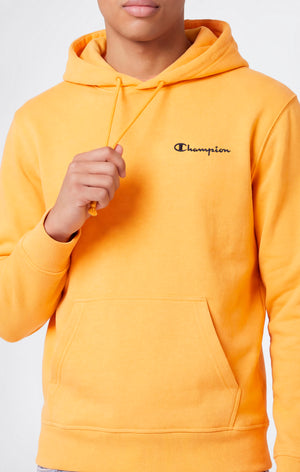 Men’s Lightweight Hoodie with Small Embroidered Logo Icons