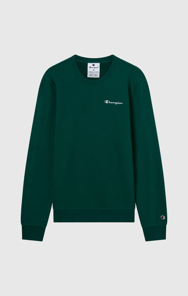 Felpa Uomo con Interno Felpato e Piccolo Logo Ricamato Icons