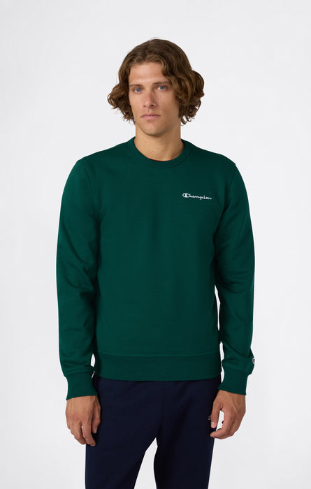 Herren Fleece-Sweatshirt mit Kleinem Gesticktem Logo Icons