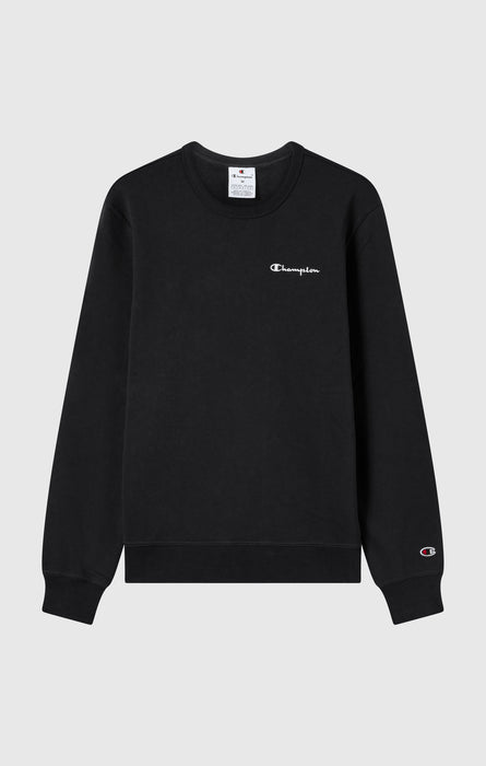 Felpa Uomo con Interno Felpato e Piccolo Logo Ricamato Icons