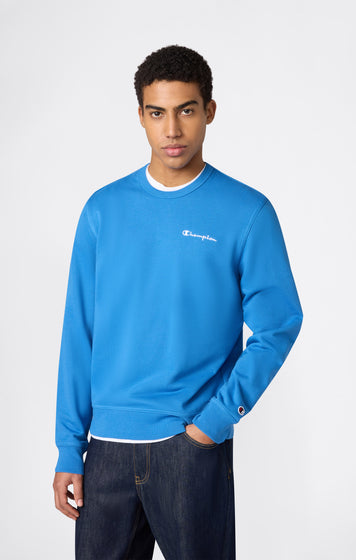 Sweat Léger à Col Rond avec Logo Brodé pour Homme Icons