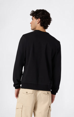 Sweat Léger à Col Rond avec Logo Brodé pour Homme Icons