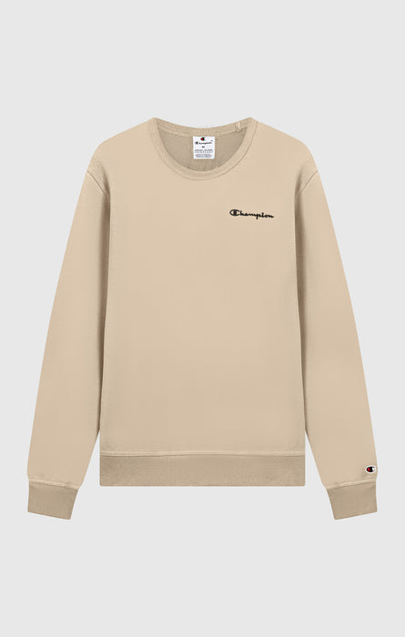 Felpa Girocollo Leggera con Logo Ricamato Uomo Icons