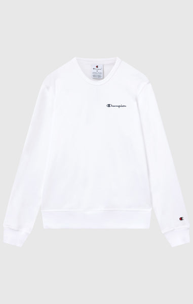 Felpa Girocollo Leggera con Logo Ricamato Uomo Icons