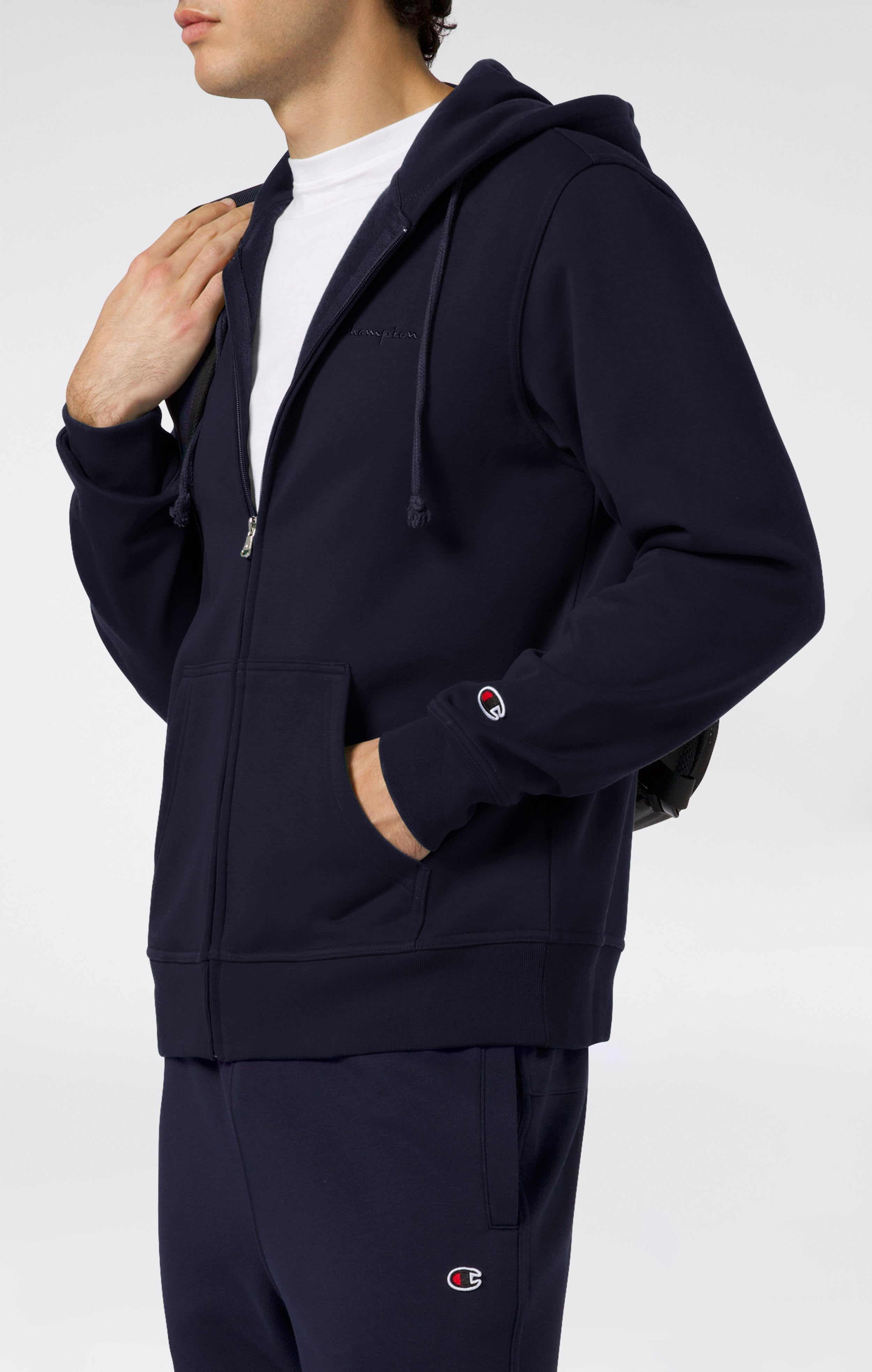 Men’s Full Zip Fleece Hoodie Icons