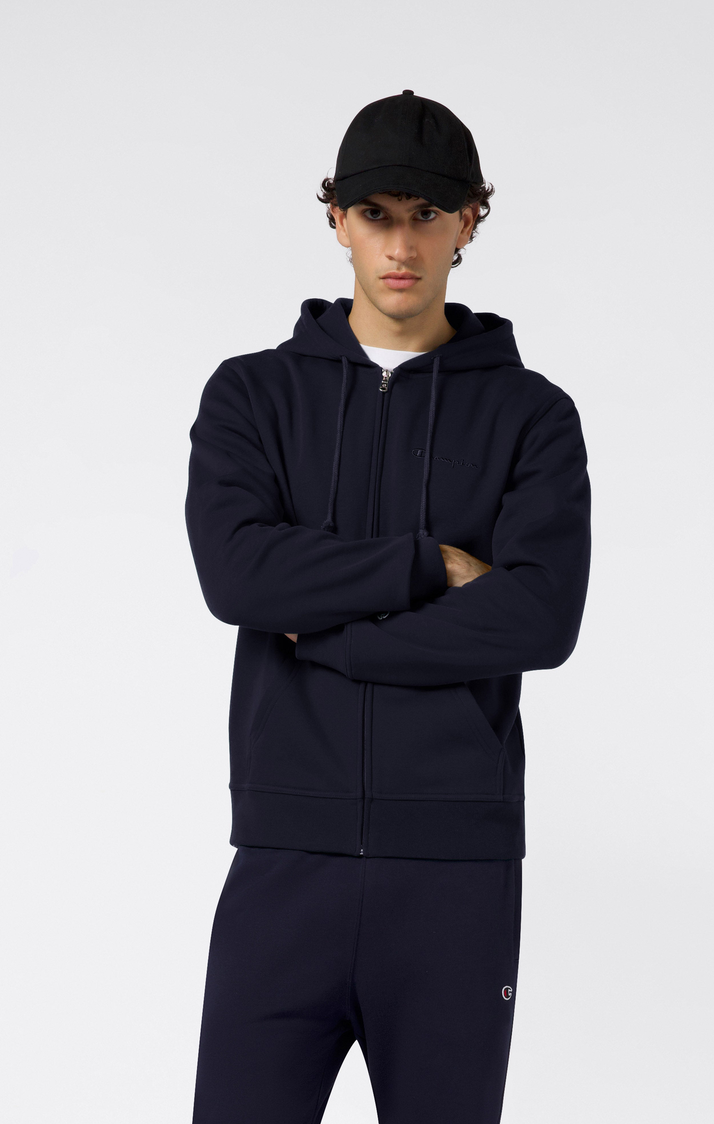 Men’s Full Zip Fleece Hoodie Icons
