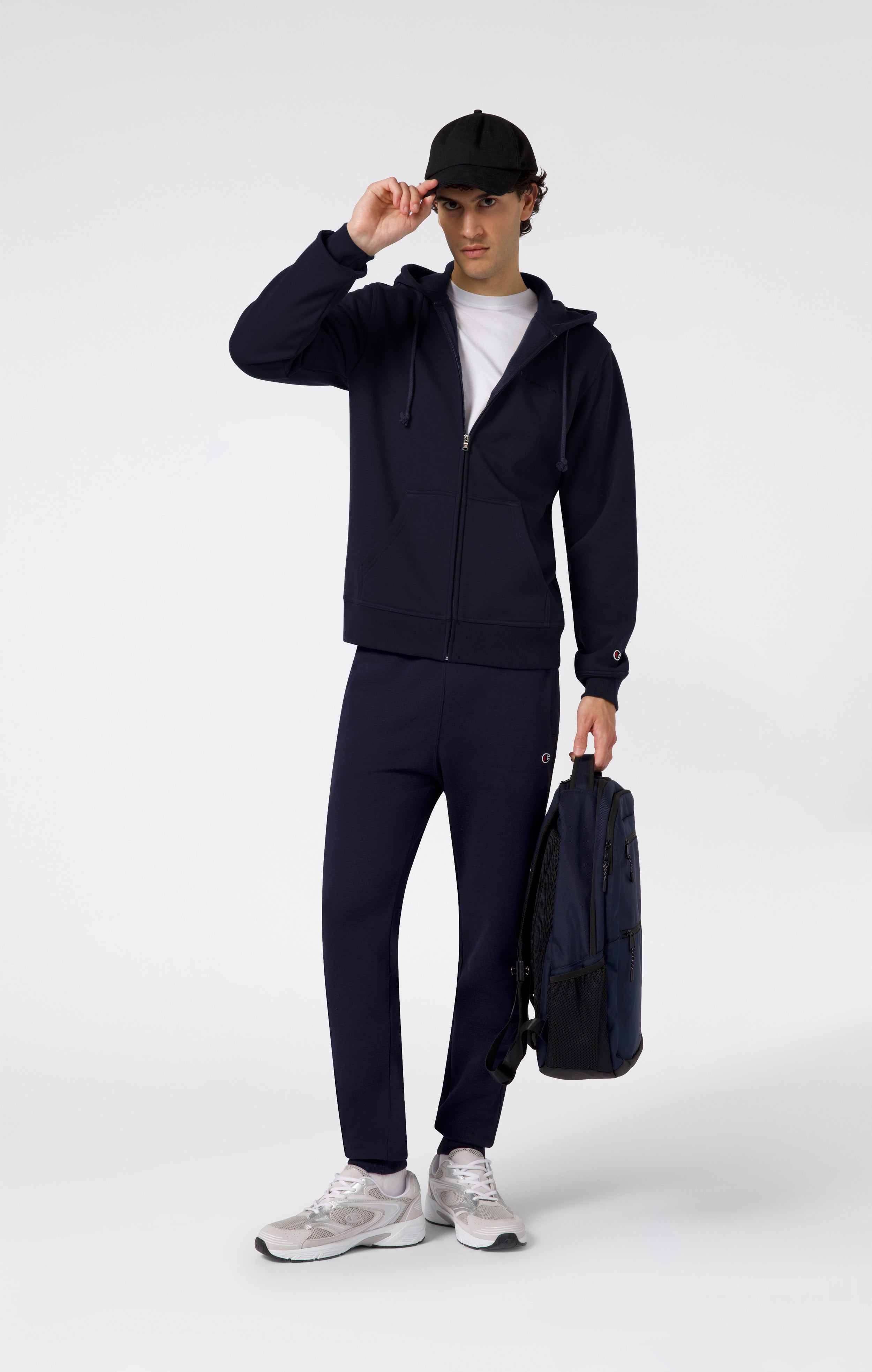 Men’s Full Zip Fleece Hoodie Icons