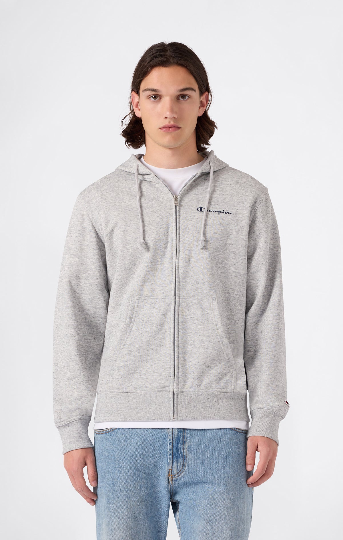 Sweat Léger à Capuche Zippé pour Homme Icons