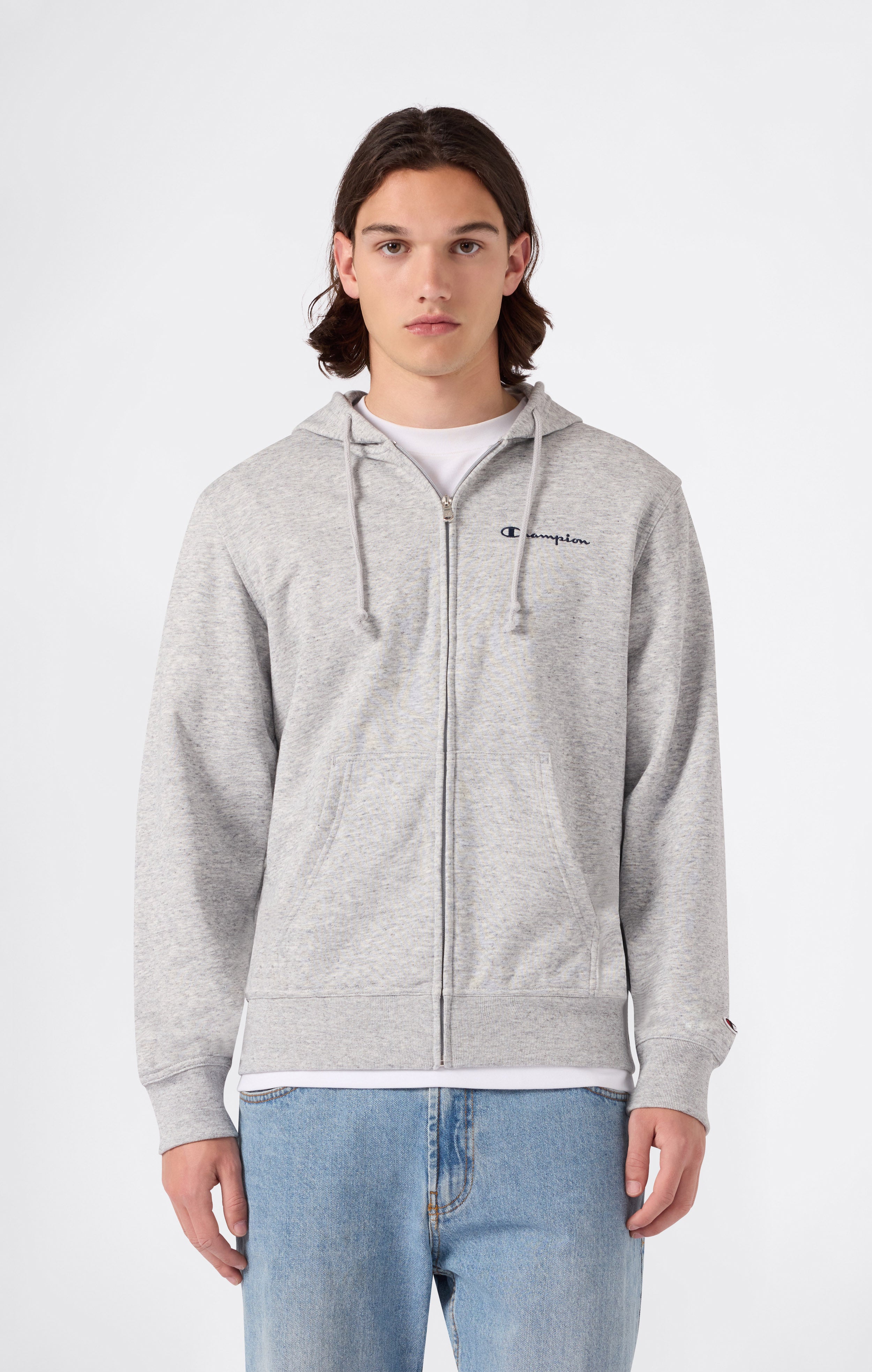Sweat Léger à Capuche Zippé pour Homme Icons