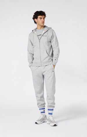 Leichter Hoodie mit Durchgehendem Reißverschluss für Herren Icons