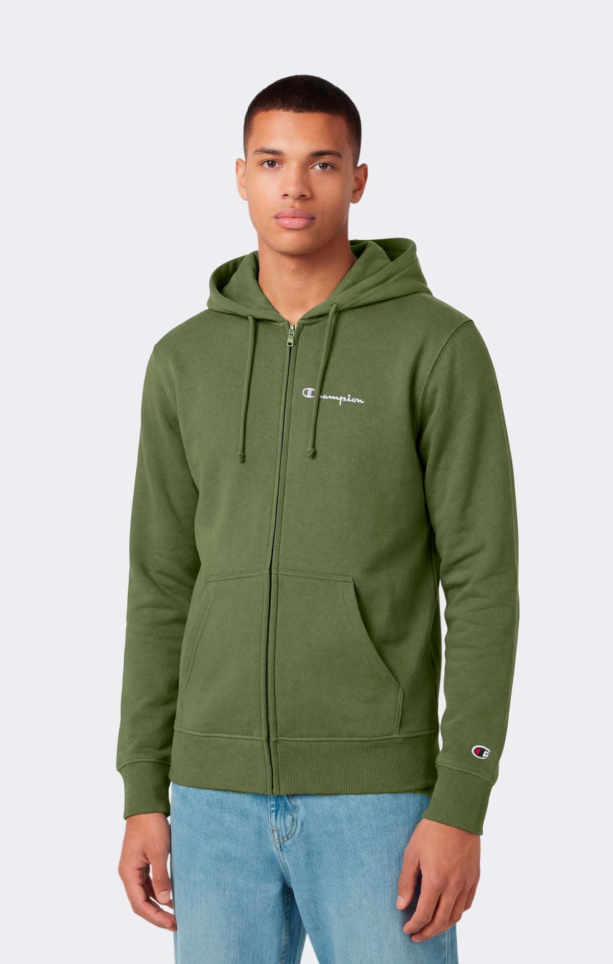 Sweat Léger à Capuche Zippé pour Homme Icons