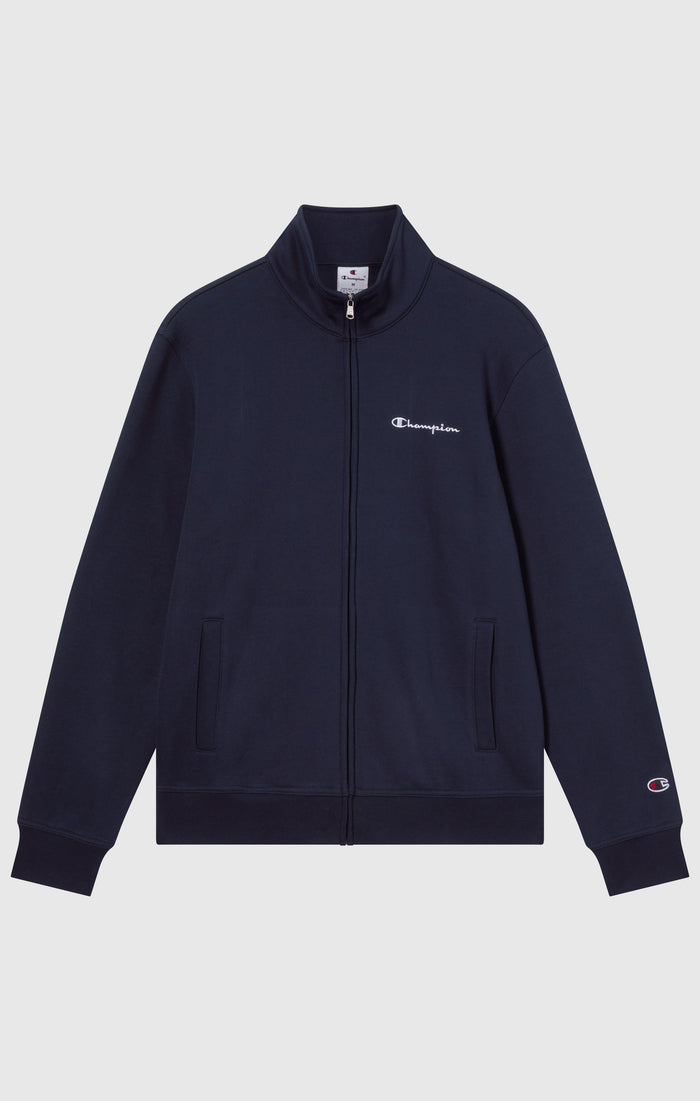Herren Fleece-Sweatshirt mit Reißverschluss Icons