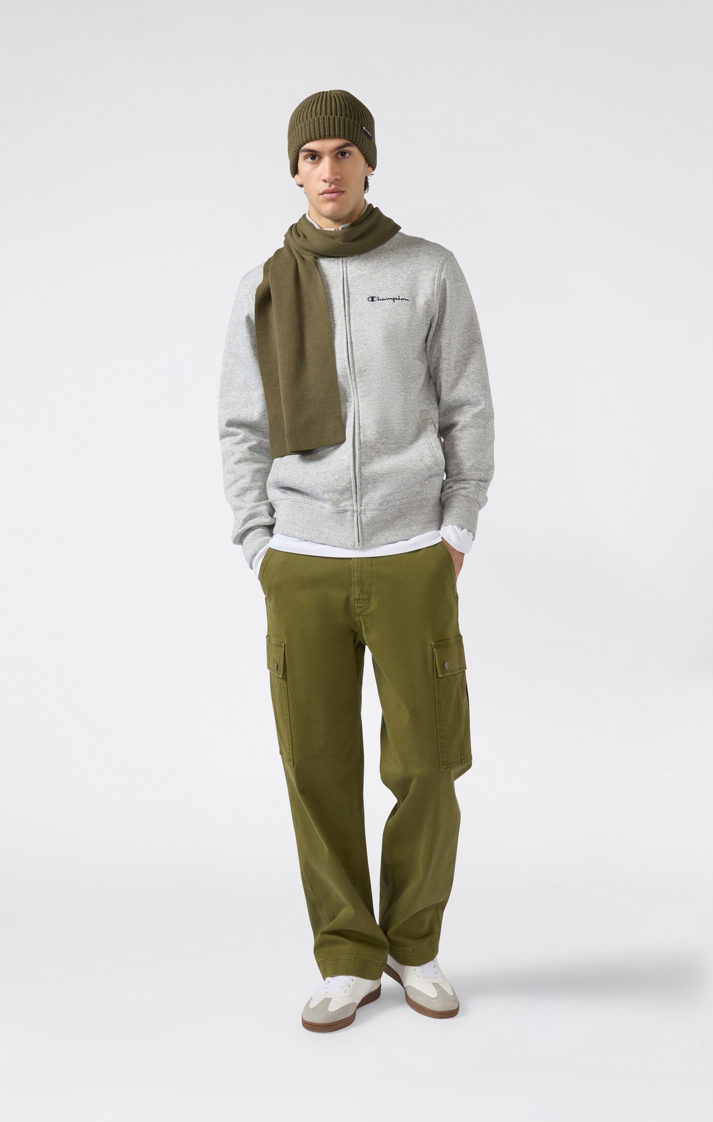 Men’s Full Zip Fleece Sweatshirt Icons