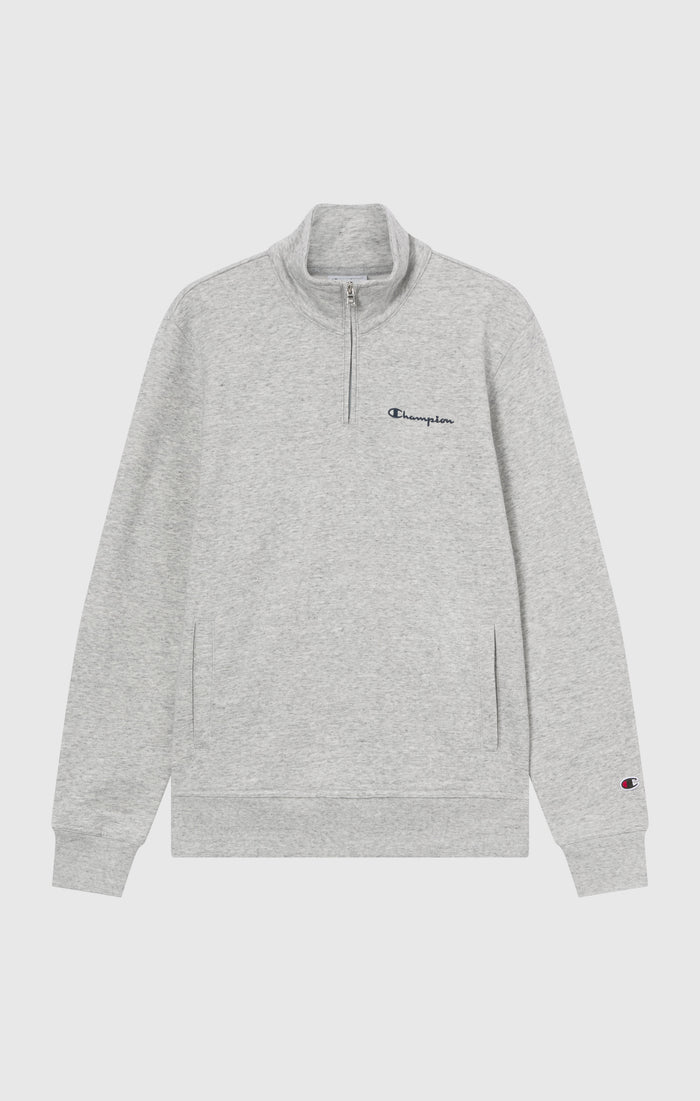 Sweat Homme Doublé Polaire avec Demi-Zip Icons