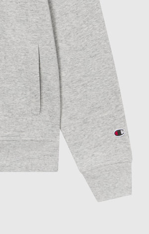 Herren Fleece-Sweatshirt mit Halbem Reißverschluss Icons