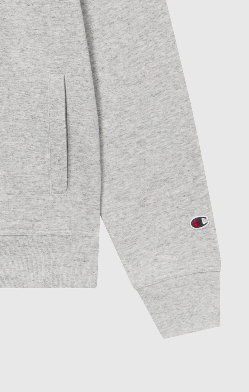 Herren Fleece-Sweatshirt mit Halbem Reißverschluss Icons
