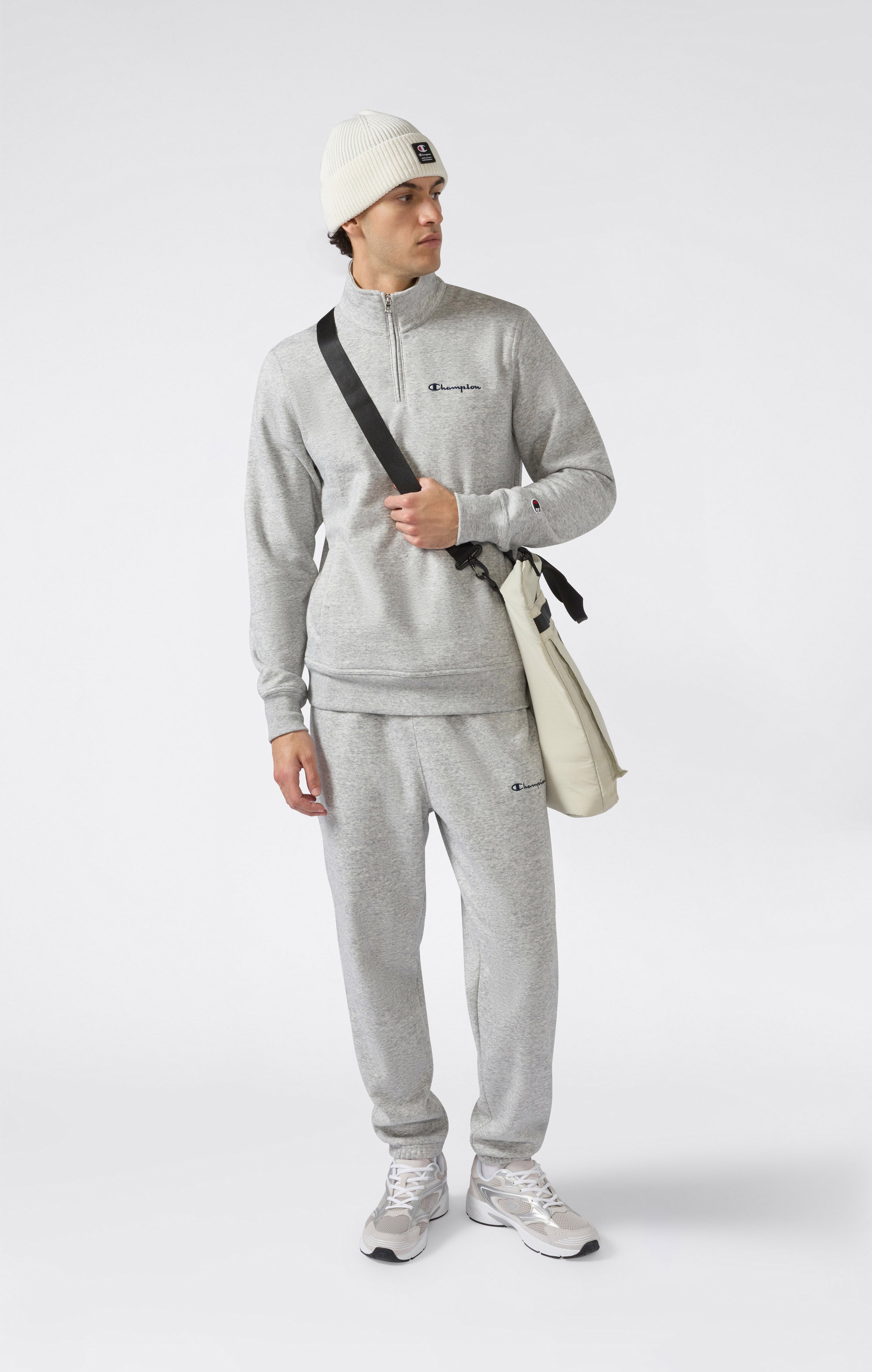 Men’s Half Zip Fleece Sweatshirt Icons