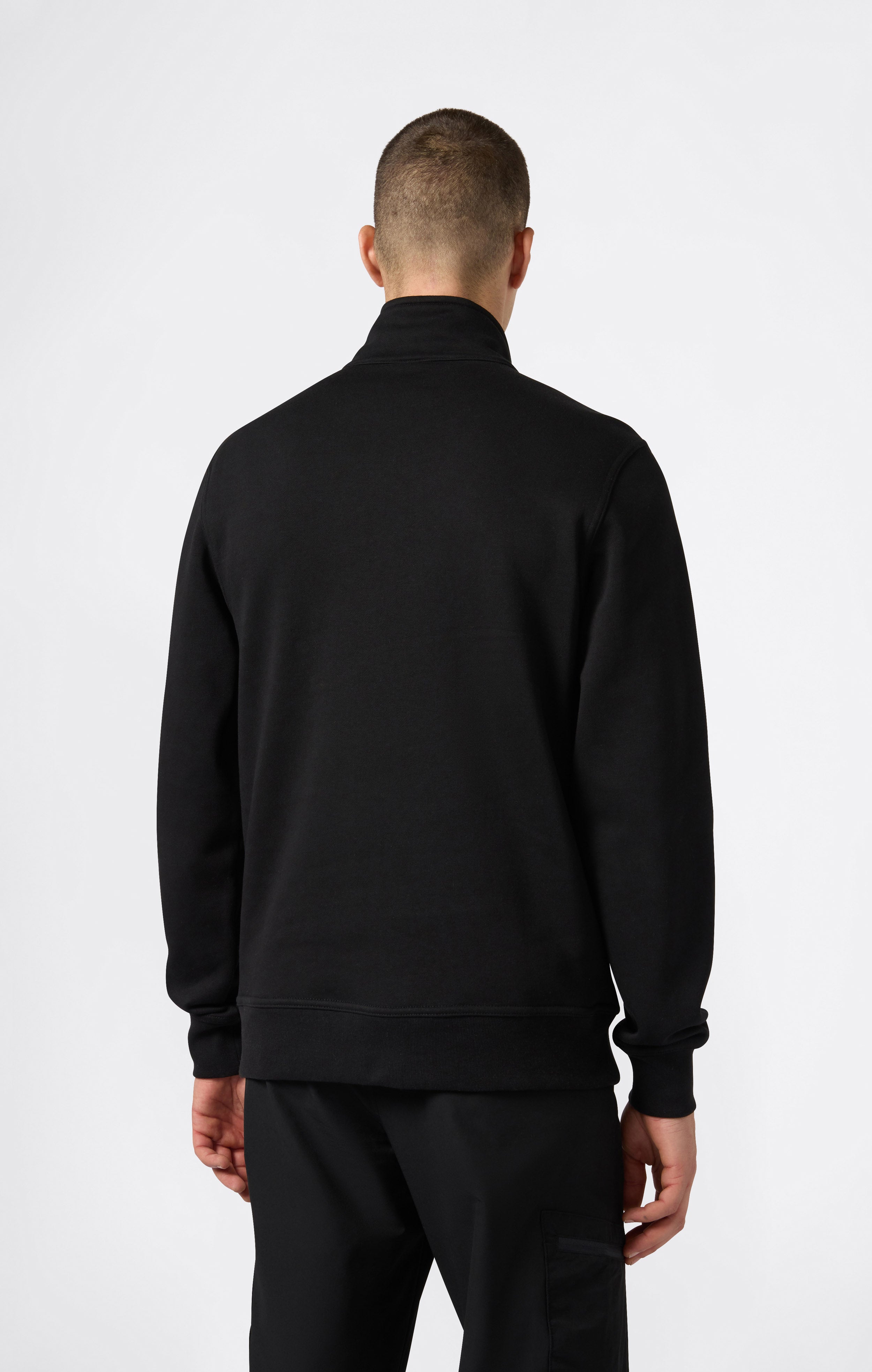 Sudadera Hombre Forrada con Media Cremallera Icons