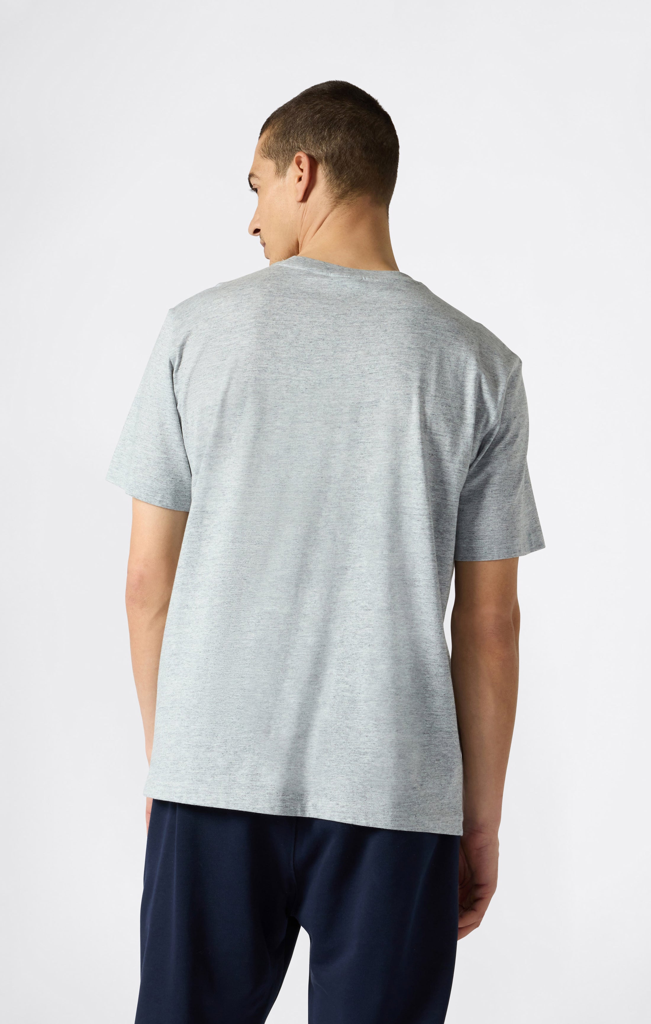 T-Shirt Uomo Logo Piccolo Ricamato Icons