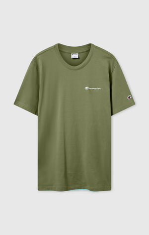 Herren T-Shirt Mit Kleinem Gesticktem Logo Icons