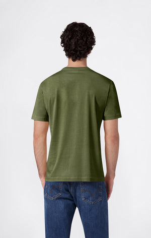 Herren T-Shirt Mit Kleinem Gesticktem Logo Icons