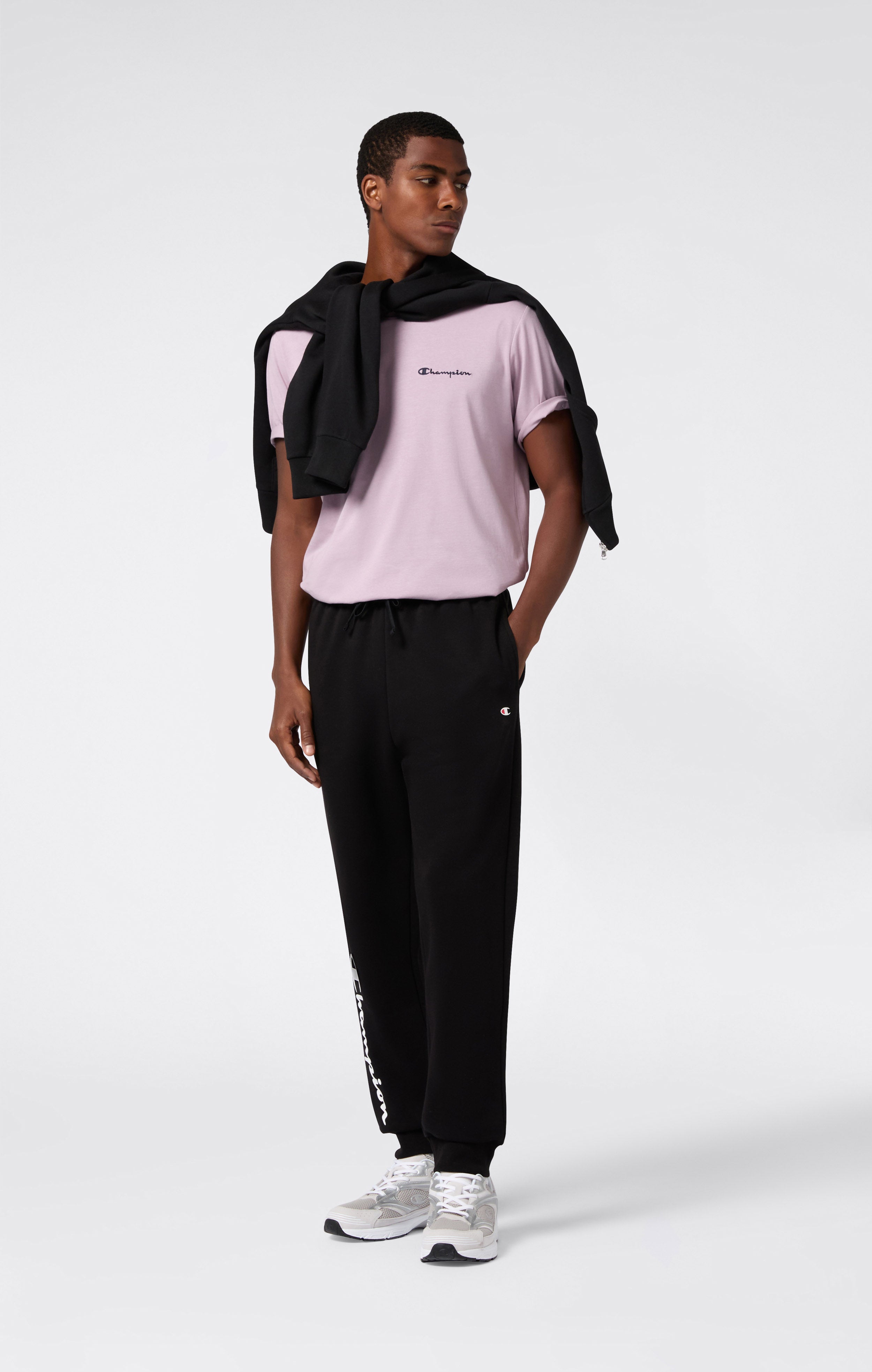 Herren T-Shirt Mit Kleinem Gesticktem Logo Icons