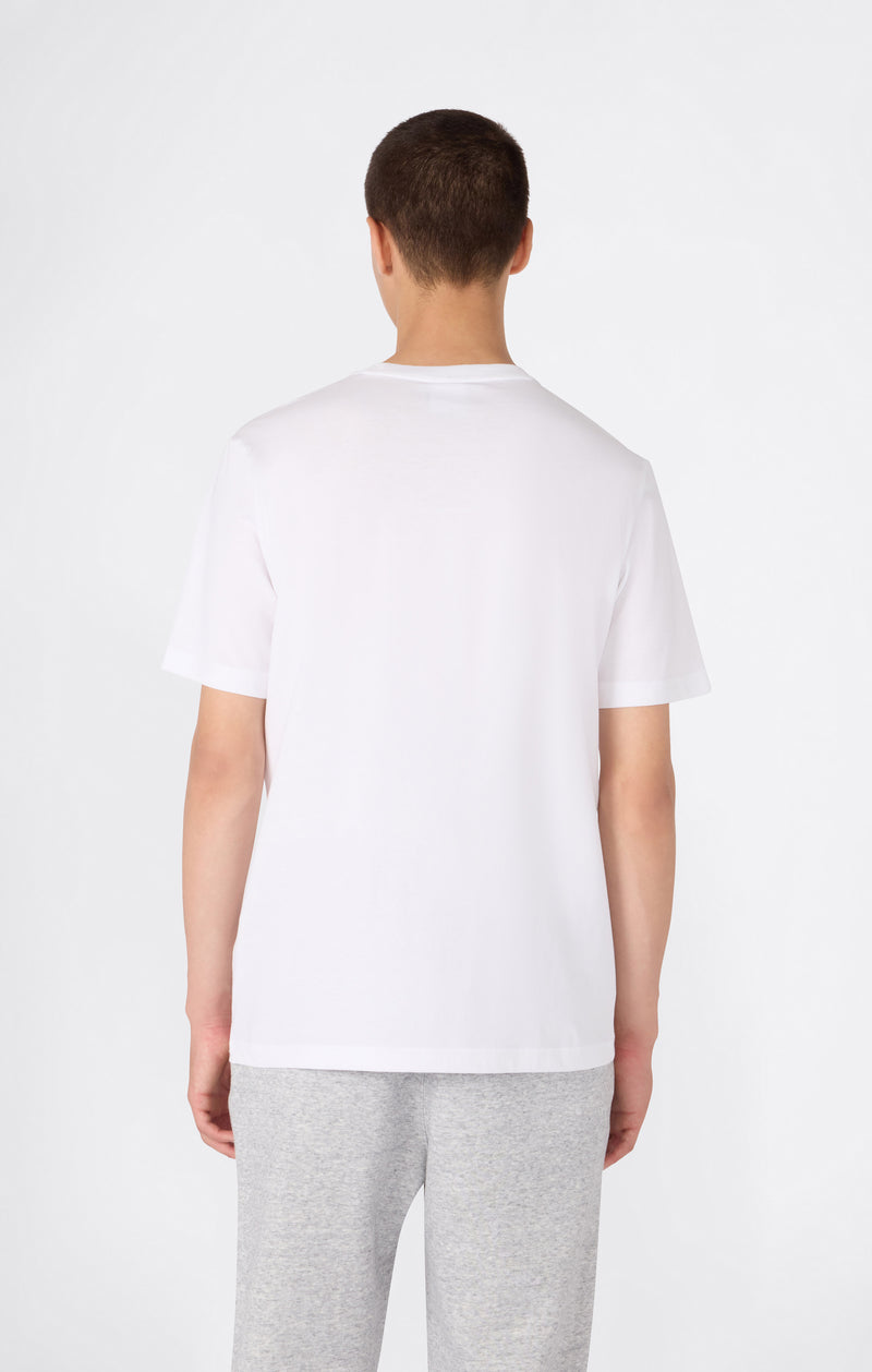 T-Shirt Homme Avec Petit Logo Brodé Icons