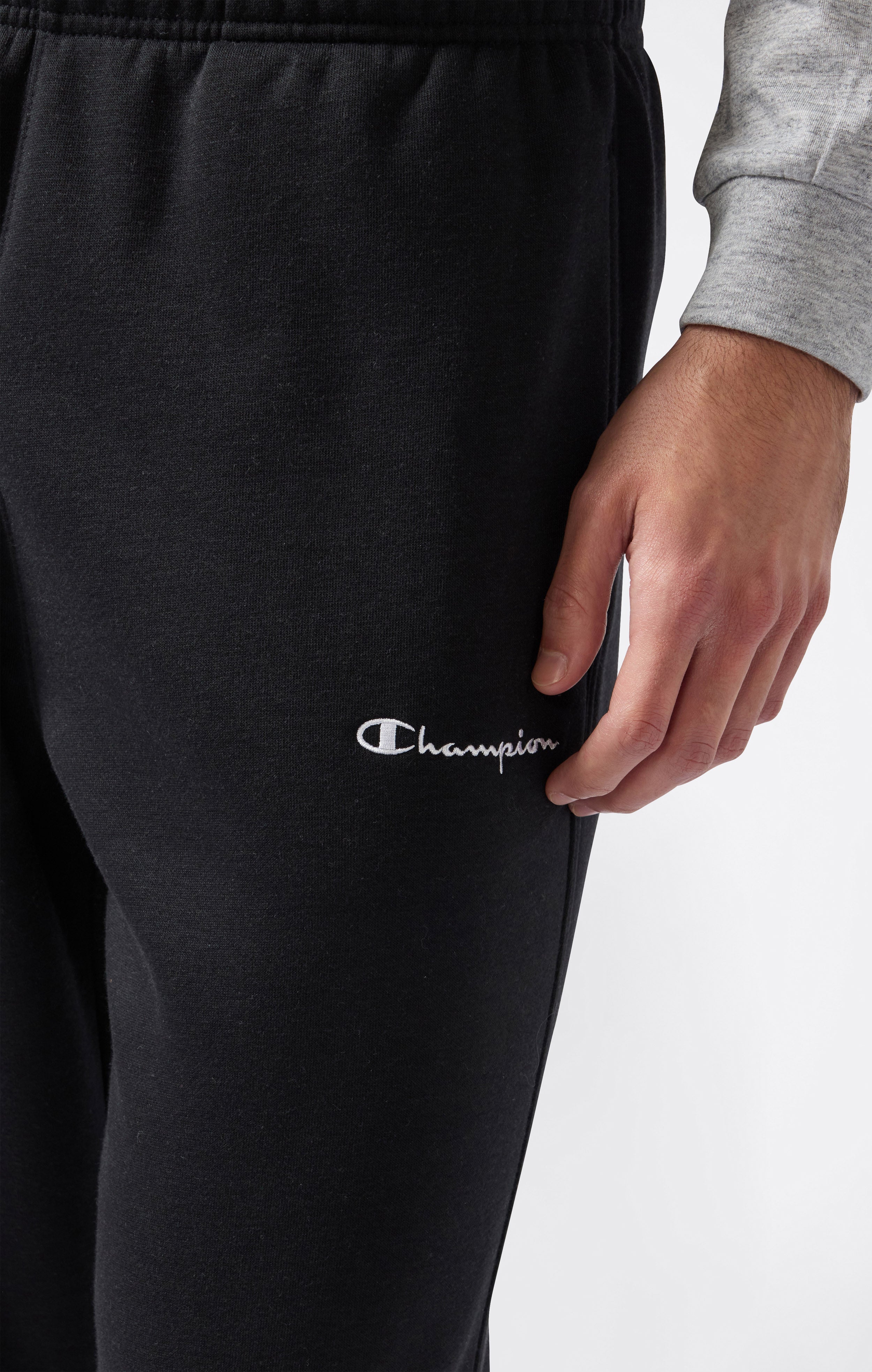 Pantaloni Uomo con Polsino Elastico e Interno Felpato Icons