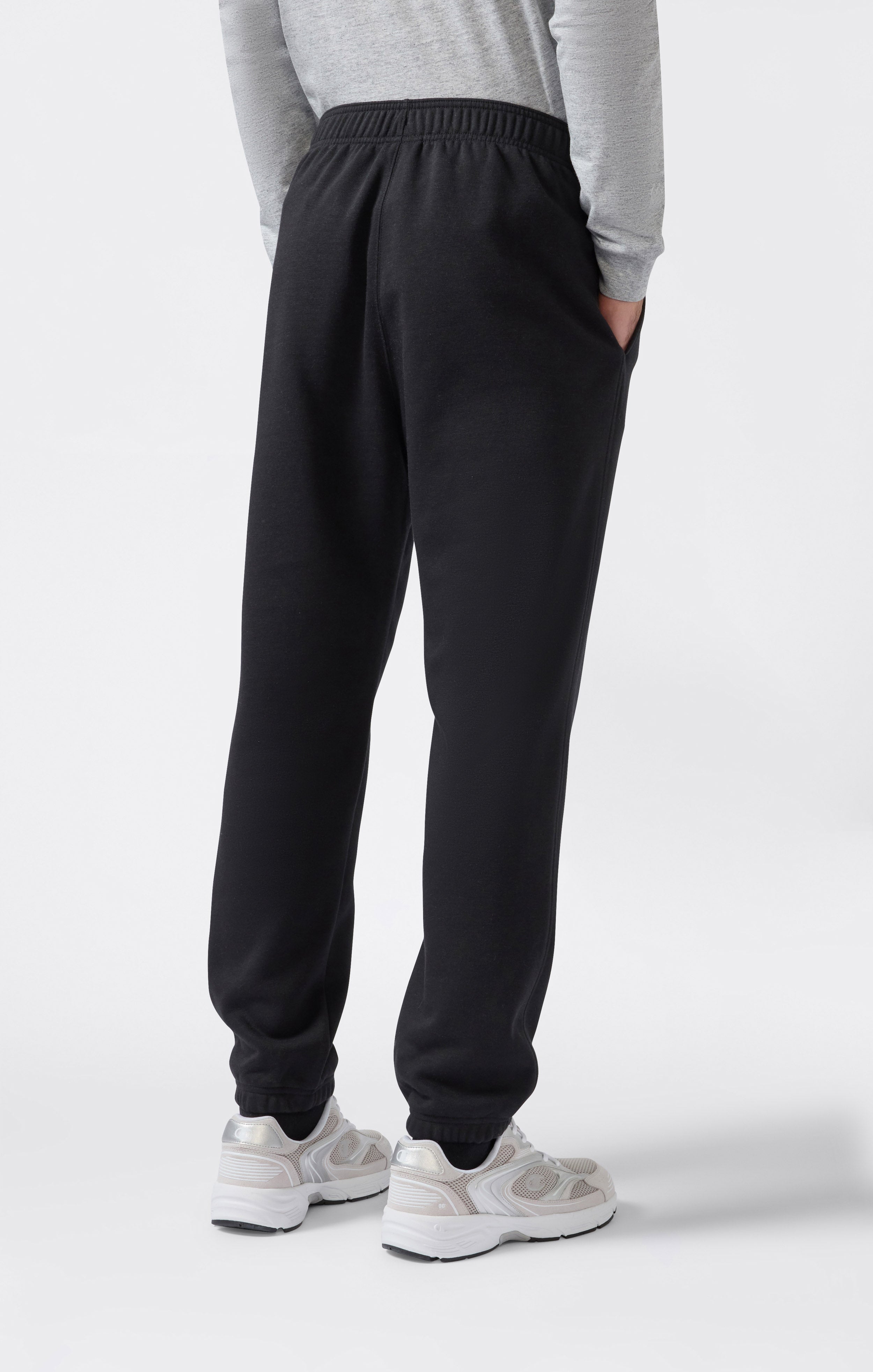 Pantaloni Uomo con Polsino Elastico e Interno Felpato Icons